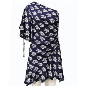 ALC floral one shoulder dress